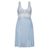 Modal Lace Slip Dress, Blue