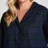 Flannel Pyjama Top, Blue