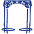 Suspenderbelt Beatrice, Blue