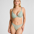 Andi Padded Underwired Bra, Green