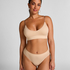 Dide Triangle Bralette, Beige