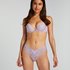 Dora High Leg Brazilian, Purple