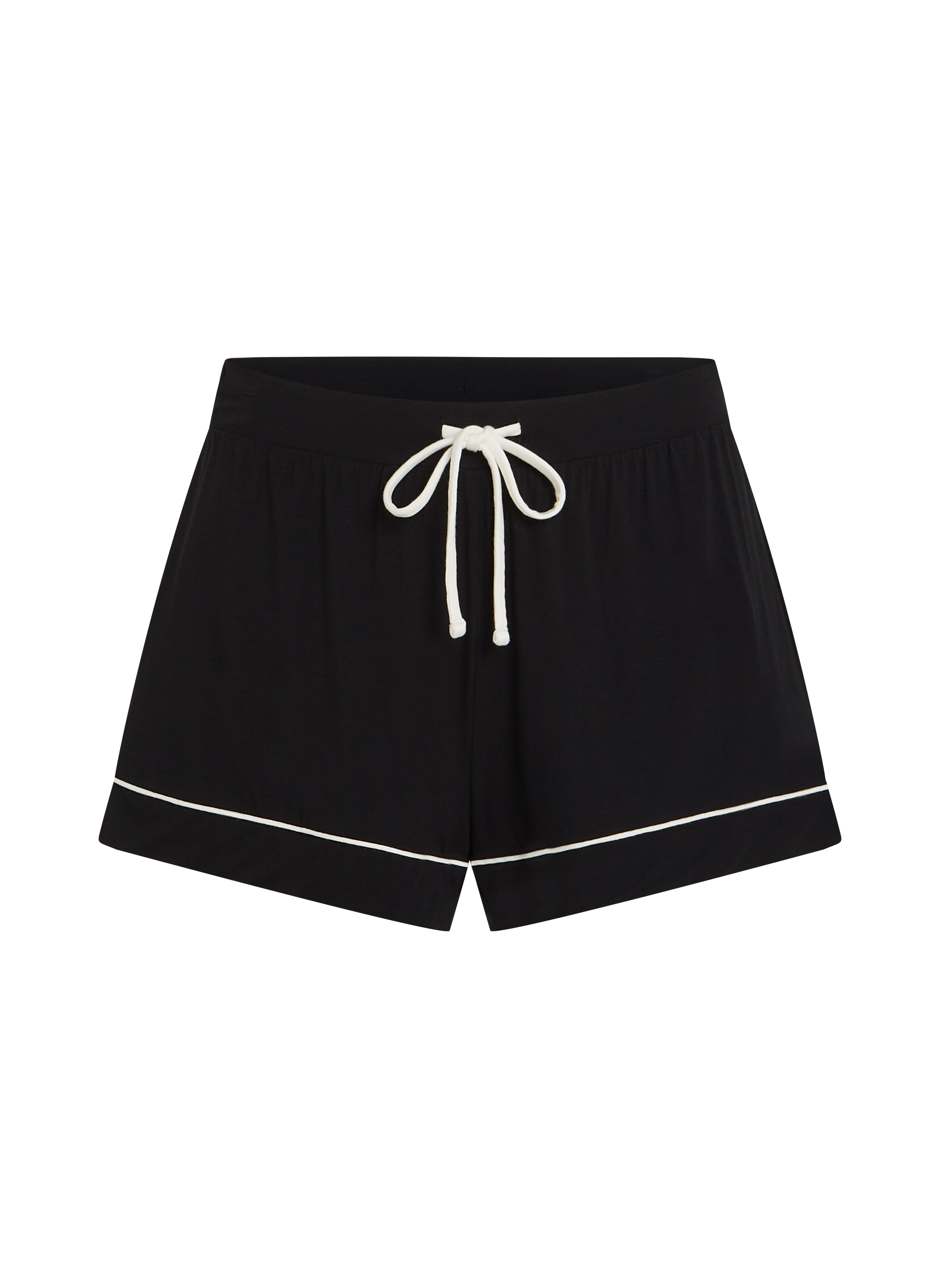 Pyjama Short Jersey Essential, Black, main