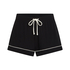 Pyjama Short Jersey Essential, Black