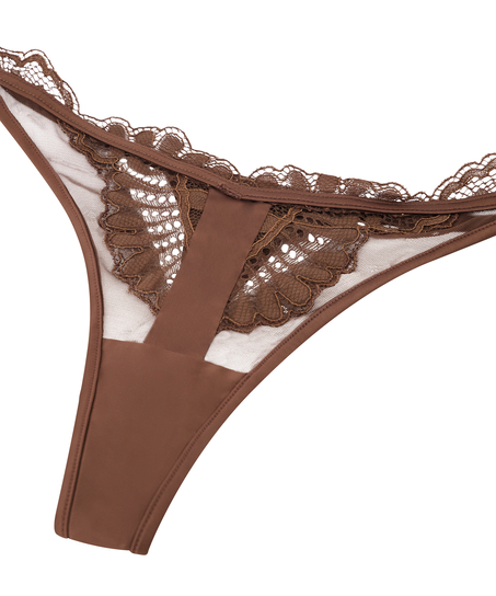 Indigo Thong, Brown