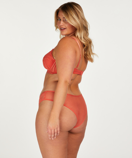 Padded Underwired Bra Emily, Orange