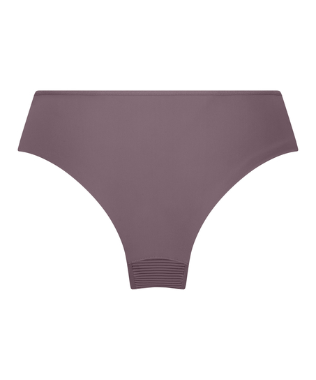 Invisible Brazilian Stripe mesh, Purple