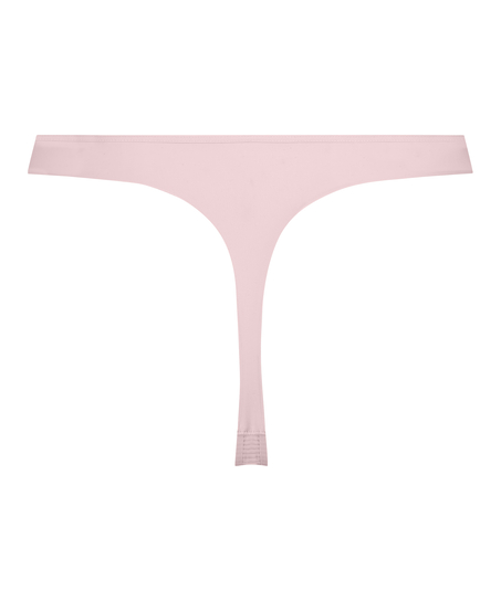 Invisible thong Stripe mesh, Pink
