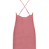 Zara Satin Slip Dress, Pink