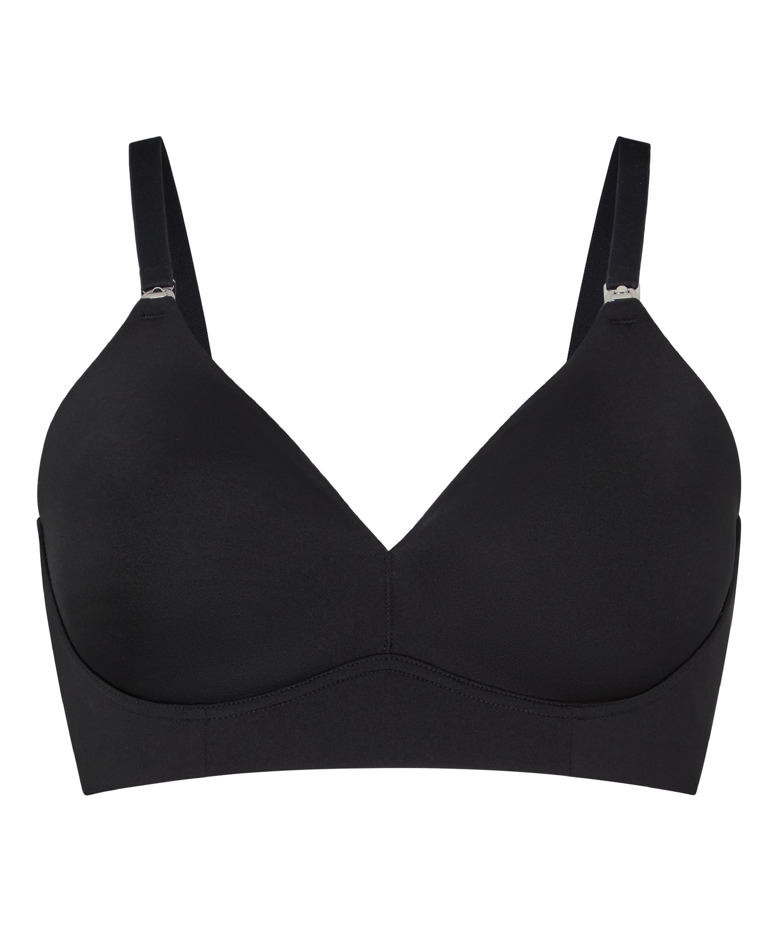 Nursing Bra Smooth, Black, main