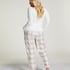 Flannel Pyjama Pants, Beige