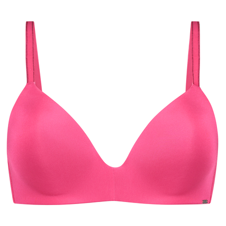Mona Padded Non-Wired Push-Up Bra, Pink