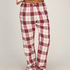 Petite Flannel Pyjama Pants, White