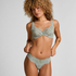Daisy Non-Padded Underwired Bra, Green