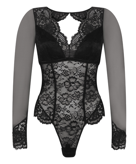 Essie Longsleeved Body, Black