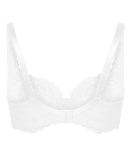 Daisy Non-Padded Underwired Bra, White