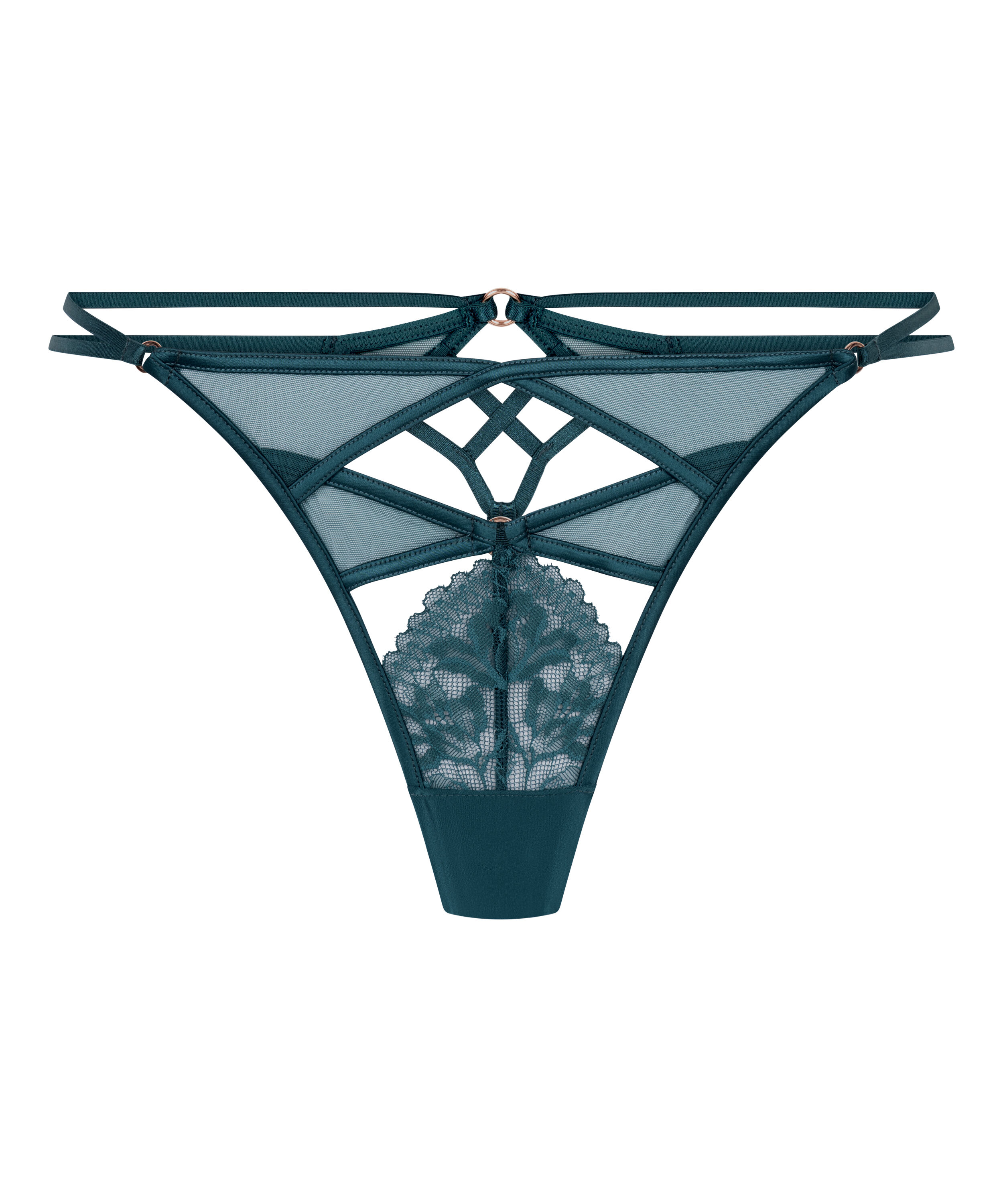 Amel Highleg Thong , Blue