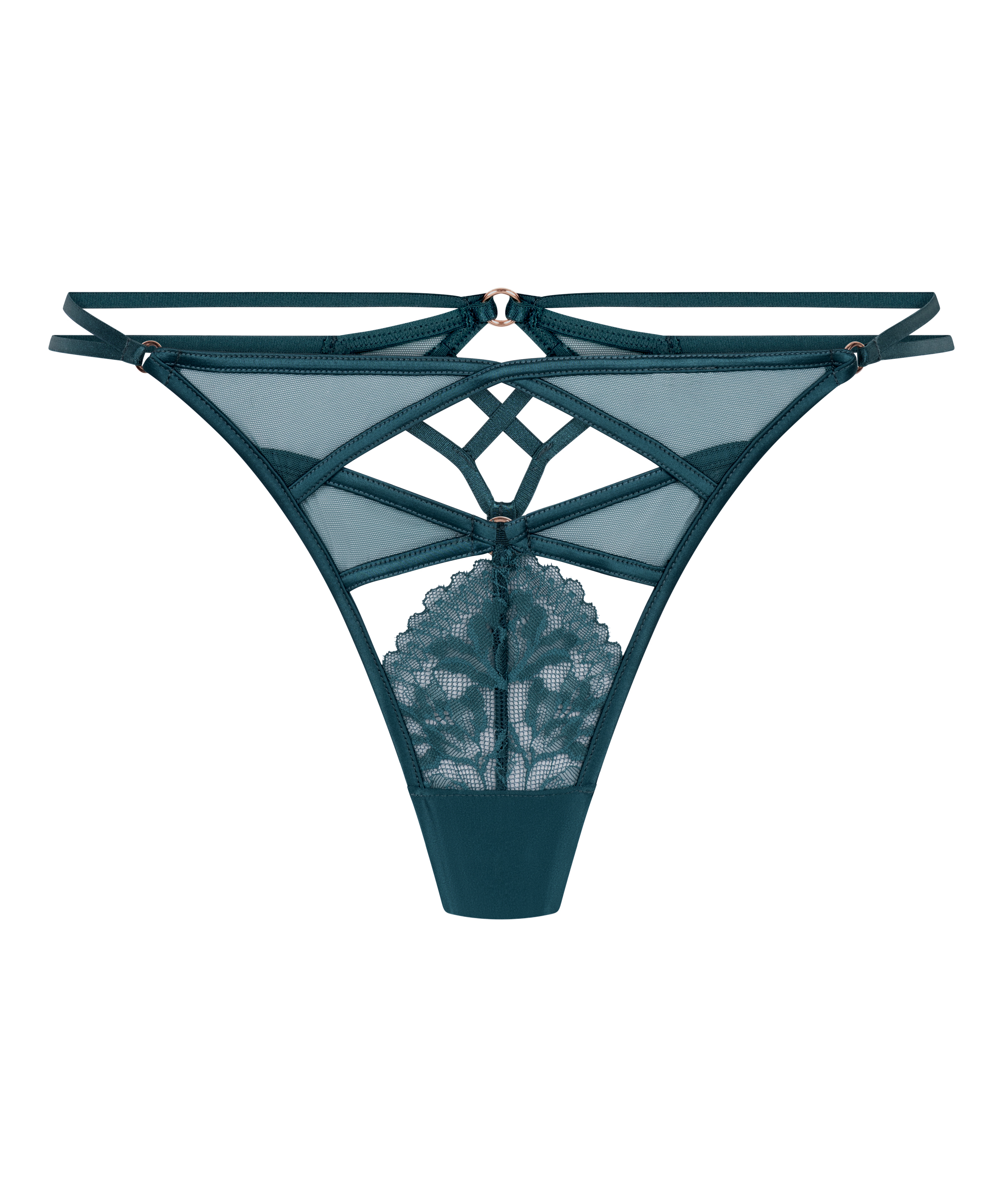 Amel Highleg Thong , Blue, main