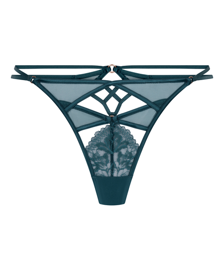 Amel Highleg Thong , Blue