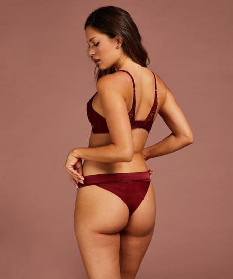 Nula Bralette, Red