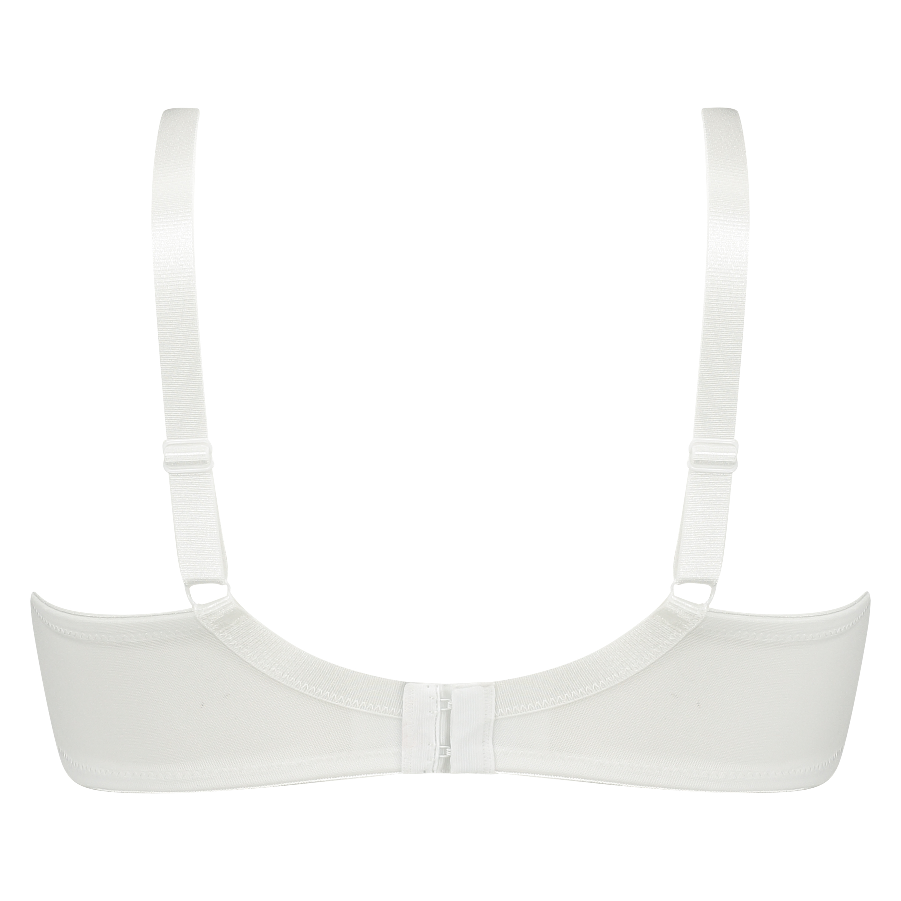 Nina Non-Padded Underwired Minimizer Bra, White, main