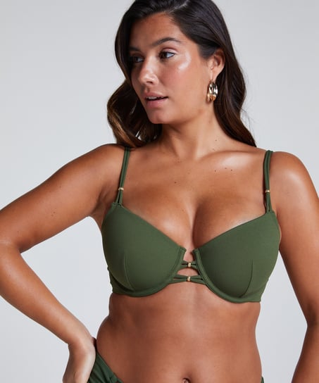 Holbox Bikini Top, Green