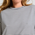 Pyjama Top Striped Jersey, Blue