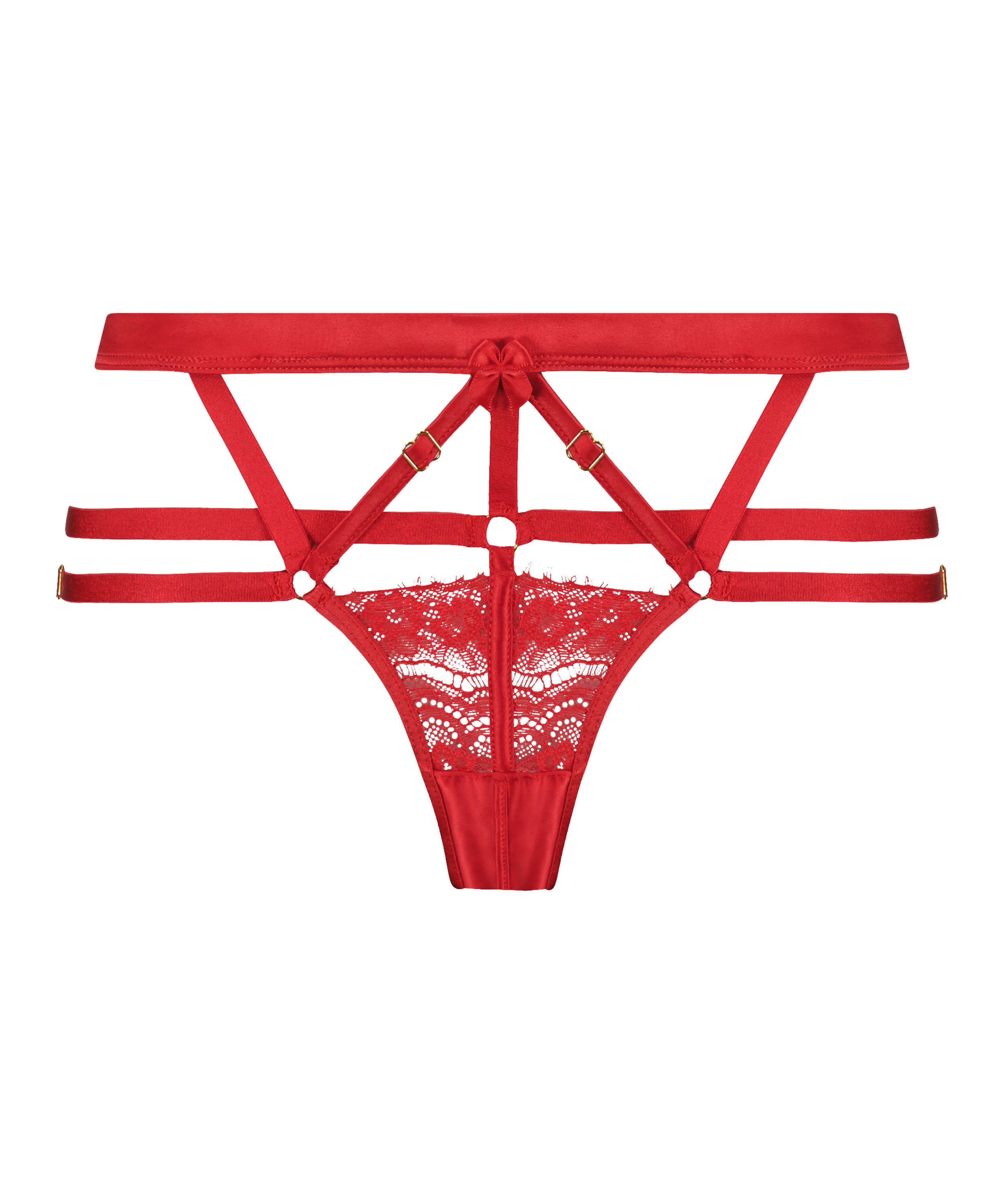 Mitzy high-cut pen crotch Brazilian, Red, main