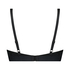Rose padded nursing bra, Black