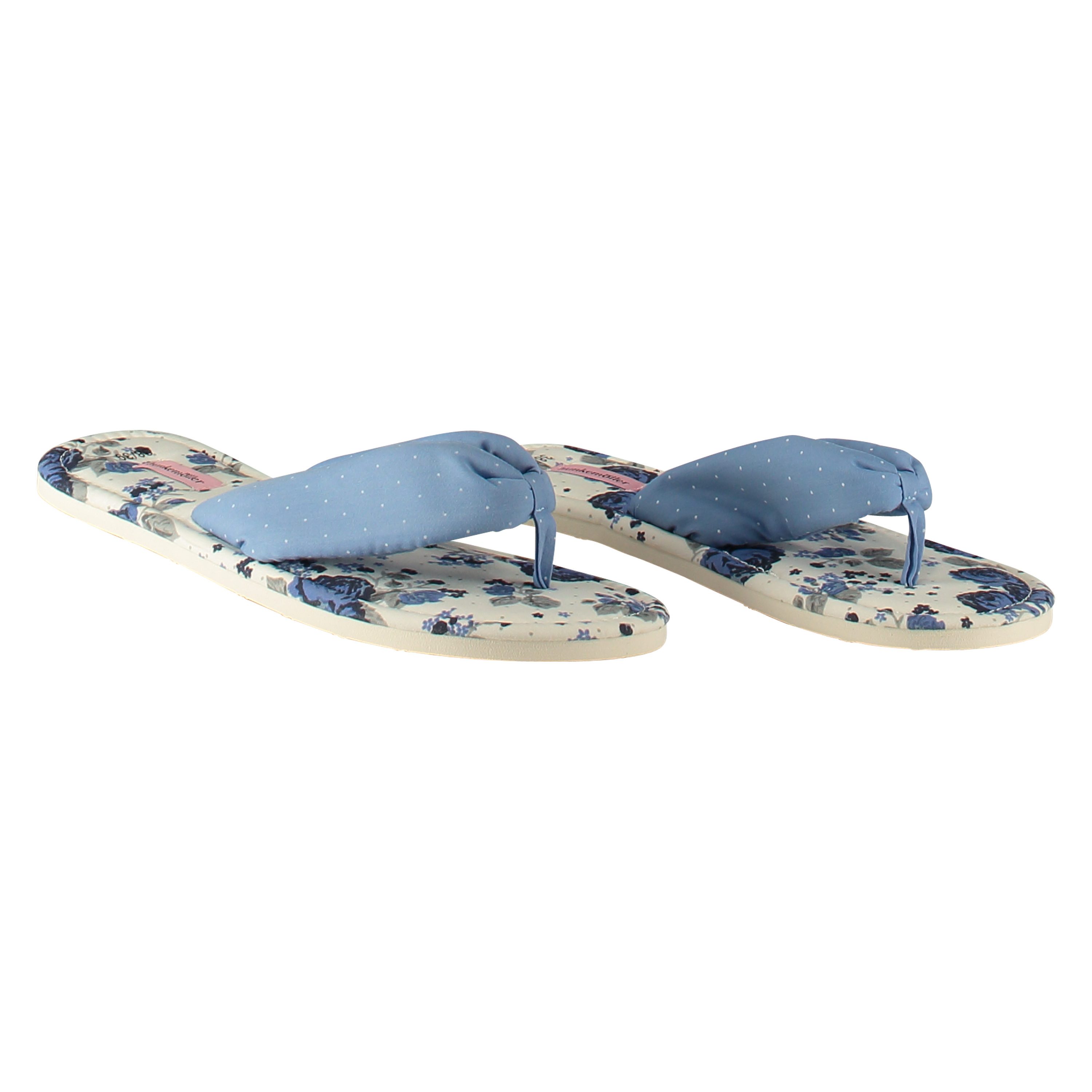 Flip-flops Poplin, Blue, main