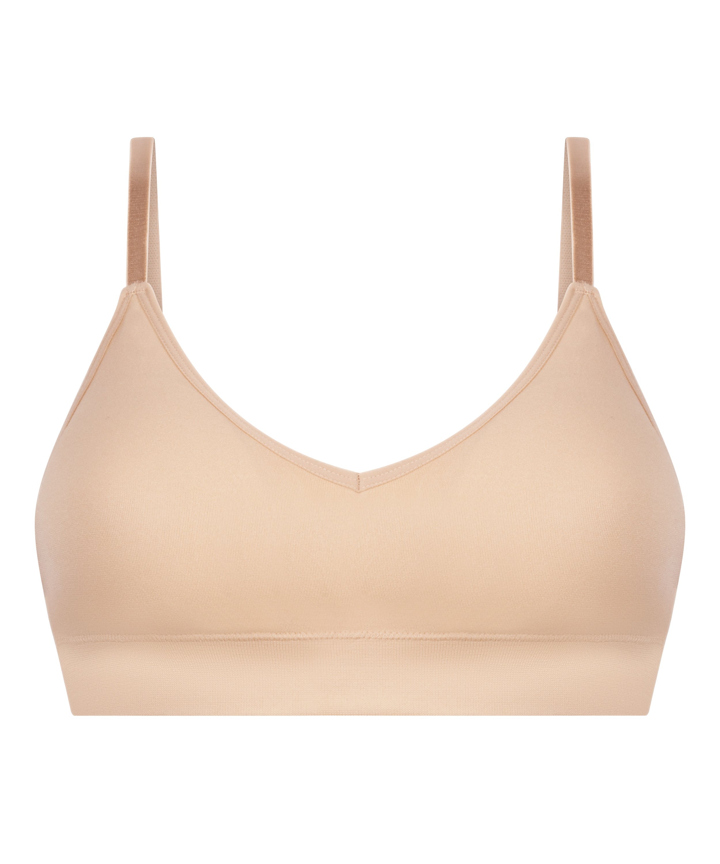 Dide Triangle Bralette, Beige, main