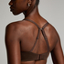 Smooth Non-Padded Underwired Bra, Brown