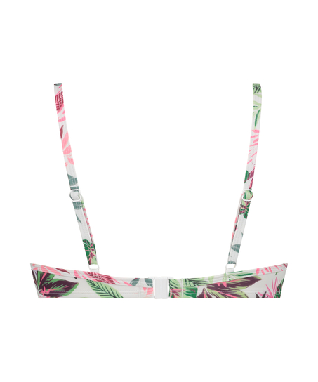 Cuba Non-Padded Underwired Bikini Top, White