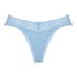 Madison Extra Low Thong, Blue