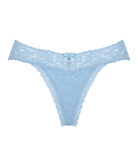 Madison Extra Low Thong, Blue