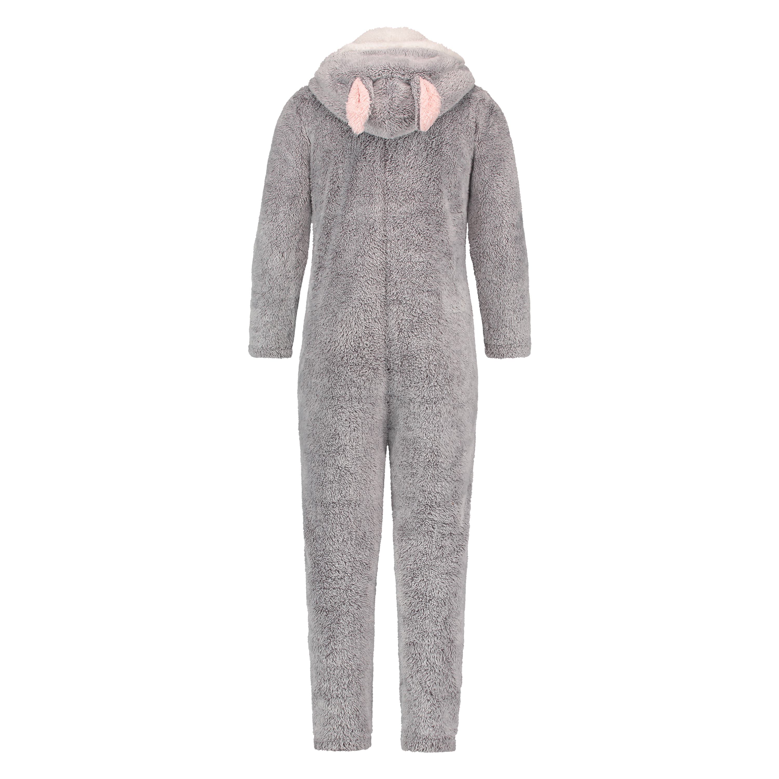 Fleece Onesie Teens, Gray, main