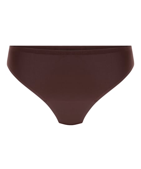 Invisible thong basic, Brown