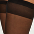 15 Denier Clean Edge stay-up, Black