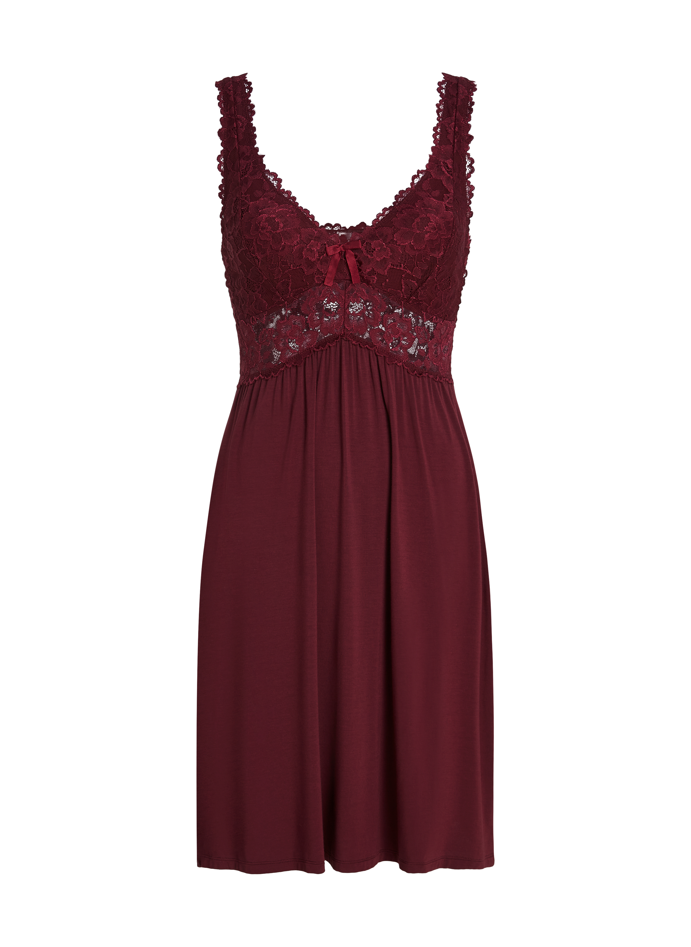 Nora Lace Slip Dress, Purple, main
