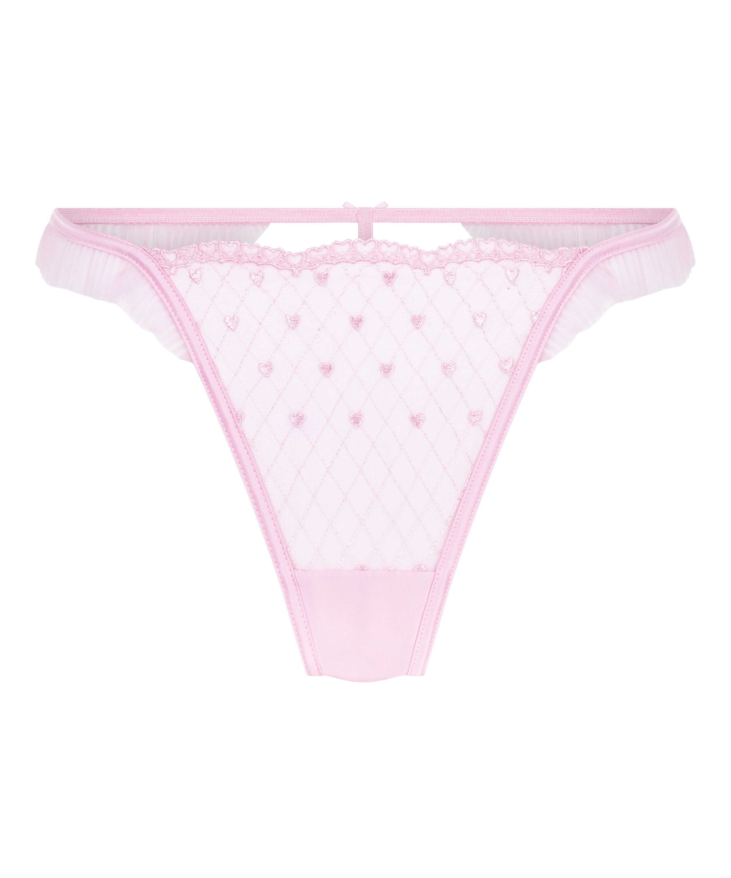 Cordelie Highleg Thong, Pink