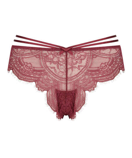 Sian High Cut Brazilian, Red