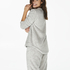PJ Fleece Fairisle, Gray
