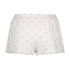 Pointelle Pyjama Shorts, White