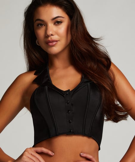 Bridget Bunny Bralette, Black