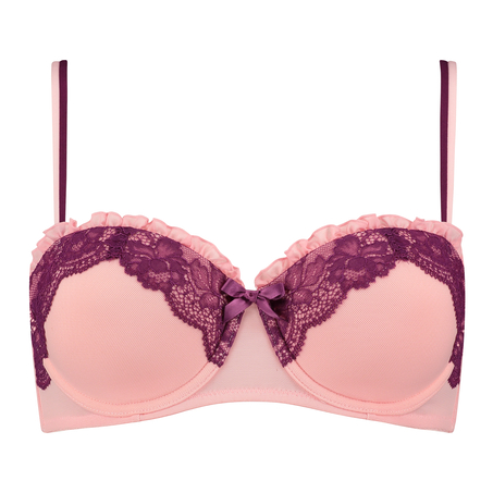 Padded underwired bra Jenna, Pink