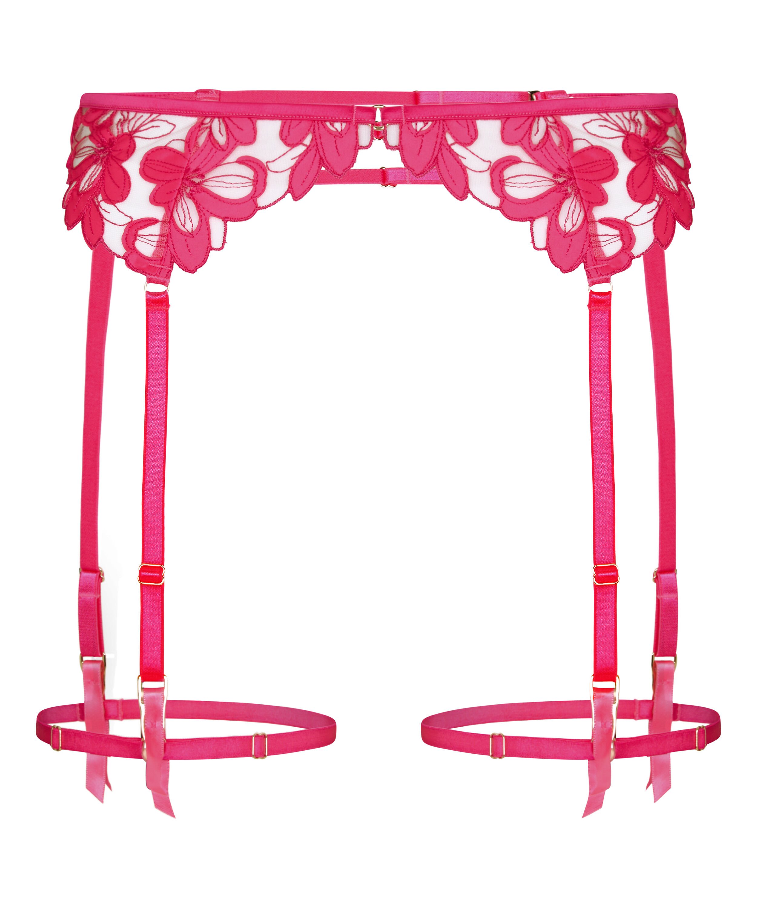 Suspenderbelt Beatrice, Pink
