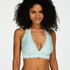 Halter Lace Bralette, Green