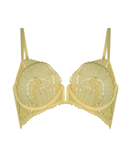 Sali Non-Padded Underwired Bra, Yellow