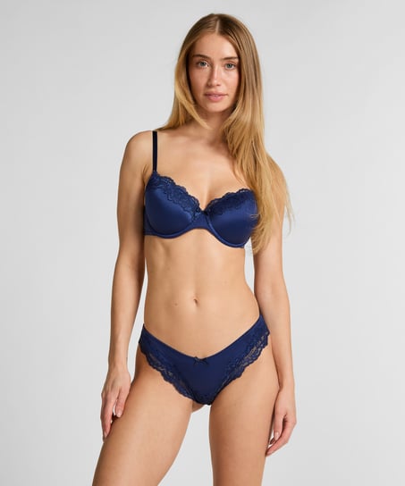 Lace & Shine Brazilian, Blue