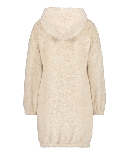 Snuggle Fleece Dress, Beige